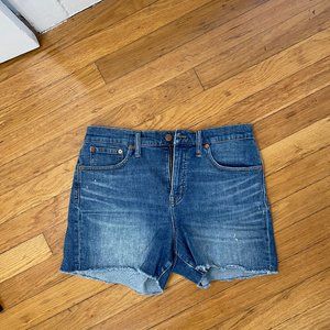 Madewell High-Rise Denim Shirt